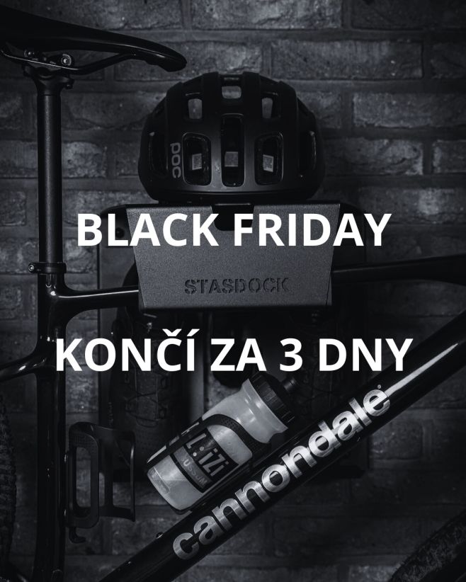 ⏳ Tři dny… přesně tolik ti zbývá, než se Black Friday zavře jak rychlý švih brzd na trailu 😅🖤. Je to poslední šance ulovit...